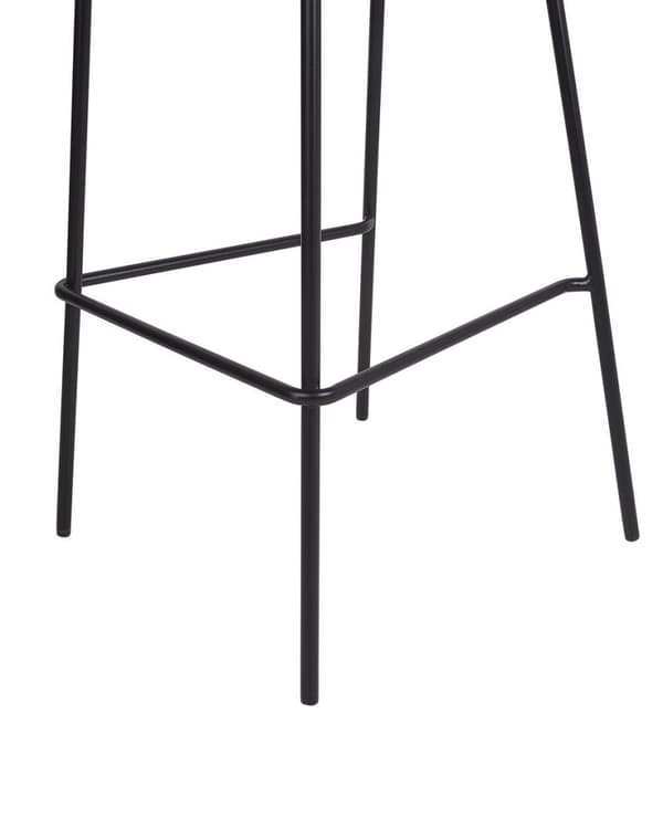 Set med 2 ljusbeige barstolar i bouclé, LUANA Lumarko!