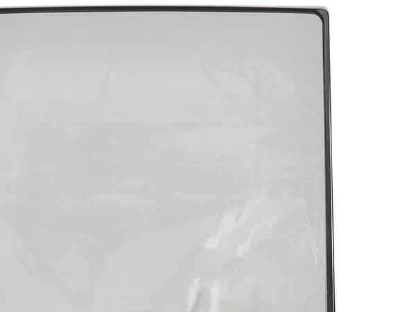 Set med 2 barstolar transparenta svarta WELLINGTON Lumarko!