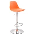 Miniatyrbild 1 av 4: Kiel barpall Läder och plastskal, Orange-Chrome