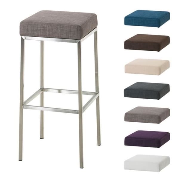 Barstol - CLP - MONTREAL E80 - Metall - Tyg - Sitt höjd 80 cm