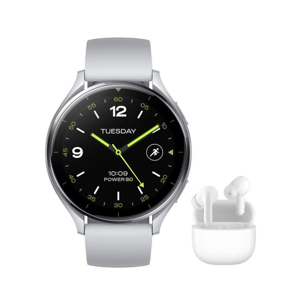 Xiaomi Watch 2 Black + Redmi buds 6 Lite Silver