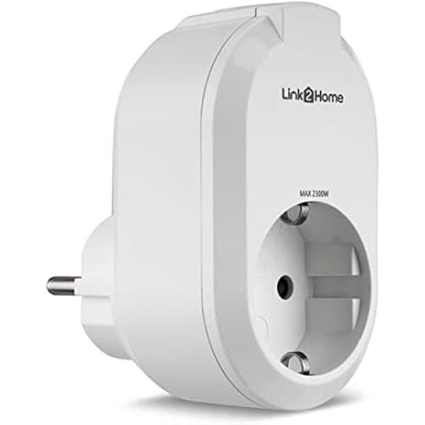 Smart plug - REV - Link2Home - Wi-Fi - Timer - Kompatibel med Alexa och Google Assistant