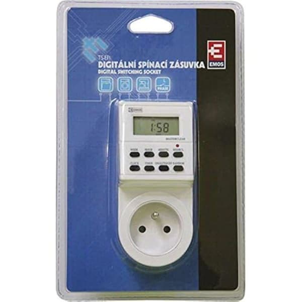 Minuterie - EMOS - TS-EF1 - Digital - 24 timmar - 3680 W