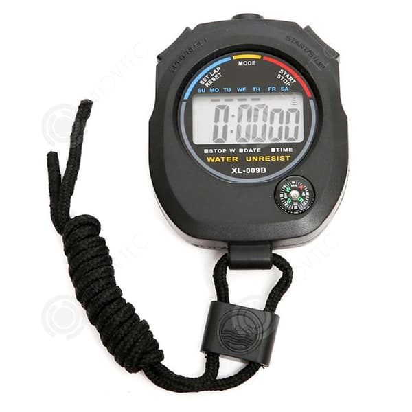 INN Chronometer Timer 82x62x24mm Precision timing Praktisk design Levereras med snöre Med kompass