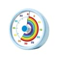 Miniatyrbild 1 av 5: Barnklocka - 60-minuters timer med regnbågsmönster - Tyst drift - Visuell timer