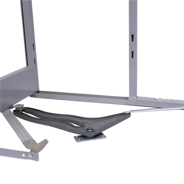 Højre Udtrækkelig Hyldeenhed med 4 Kurve i Rustfrit Stål 90-100 cm Soft Close Til Skabe og Spisekammer Kapacitet: 15-20 kg pr. Kurv Opbevaring