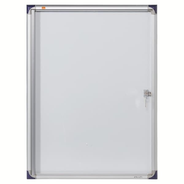Glasskåp NOBO extra tunt magnetisk 4xA4