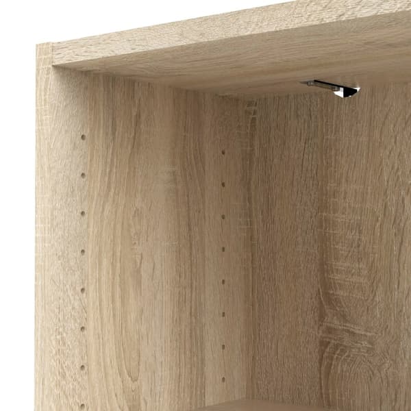 Base reol B 2 hylder eg struktur dekor.