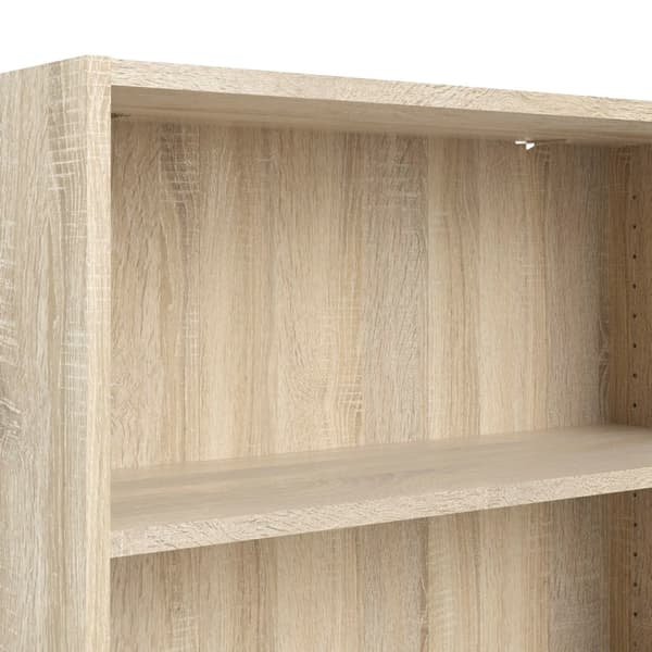 Base reol B 2 hylder eg struktur dekor.