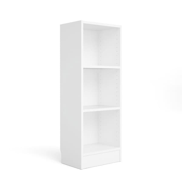 Base reol A 2 hylder hvid.