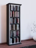 Miniatyrbild 2 av 2: Classic bokhylla , CD-hylla 6 hyllor svart.
