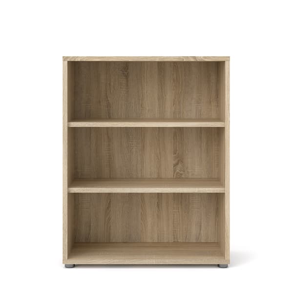Prisme reol 2 hylder eg struktur dekor.