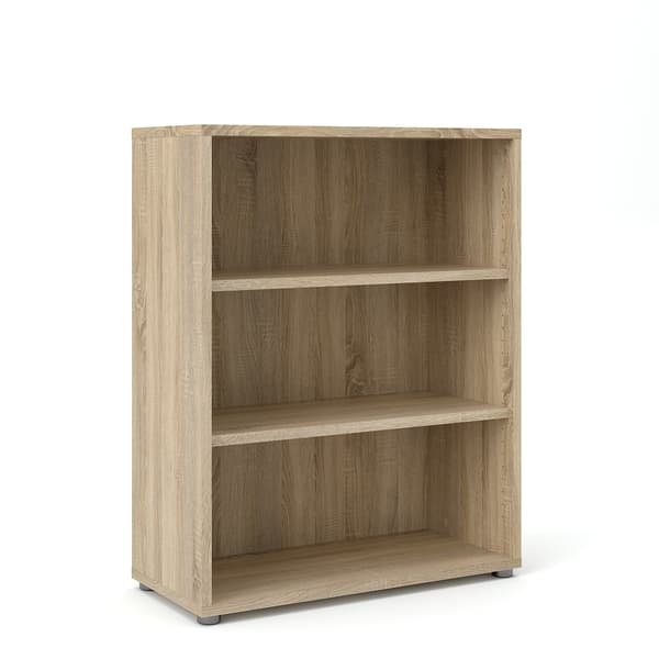 Prisme reol 2 hylder eg struktur dekor.