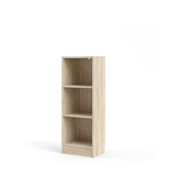 Base hylle A 2 hyller eik struktur dekor.