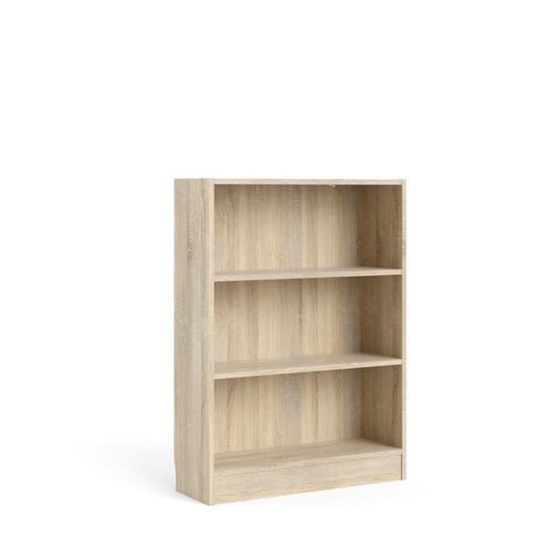 Base hylle B 2 hyller eik struktur dekor.