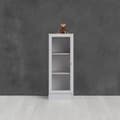 Miniatyrbilde 9 av 10: Base reol 1 glassdør hvit.