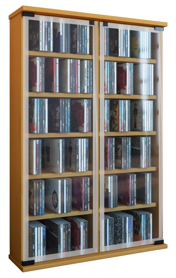 Galerie hylle , CD-stativ, 12 rom bøk dekor.