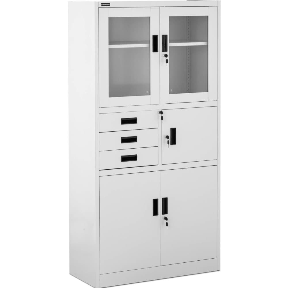 Fromm Starck Dokumentskåp - 90 x 40 x 180 cm - 3 lådor - Med värdeskåp