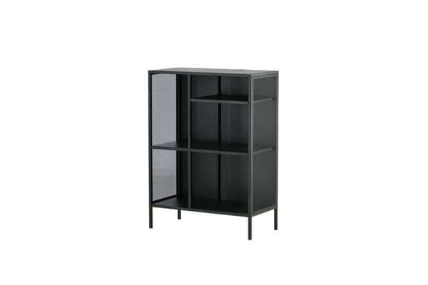 Misha reol 5 hylder, sort.
