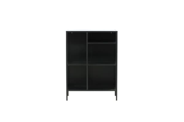 Misha reol 5 hylder, sort.
