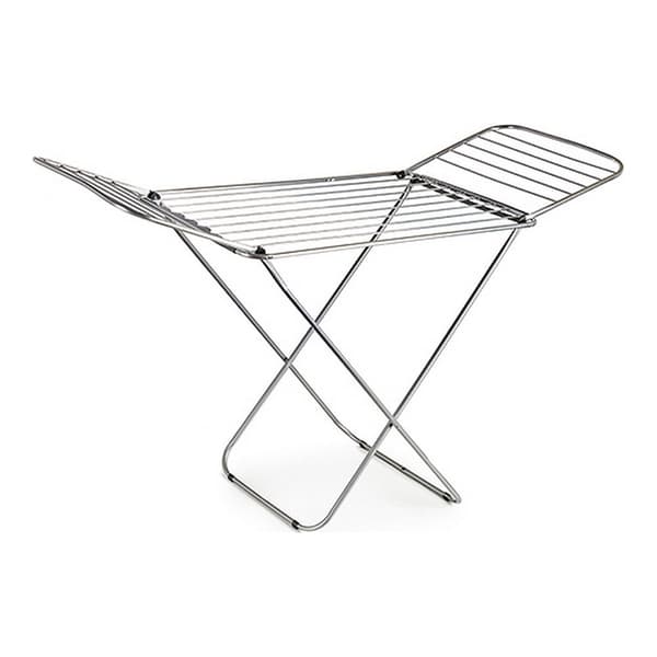 Folding clothes line Aluminium Grey (55,5 x 108 x 178 cm)