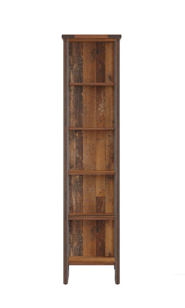 Prime A kontorreol 5 hylder, Old Wood dekor.