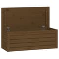 Pikkukuva 2 / 11: vidaXL Säilytyslaatikko hunajanruskea 89x36,5x33 cm täysi mänty