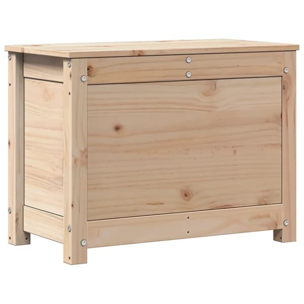 vidaXL opbevaringskasse 60x32x45,5 cm massivt fyrretræ