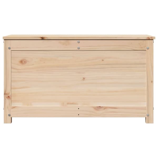 vidaXL opbevaringskasse 80x40x45,5 cm massivt fyrretræ
