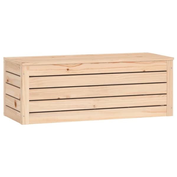 vidaXL Putekasse 89x36,5x33 cm heltre furu