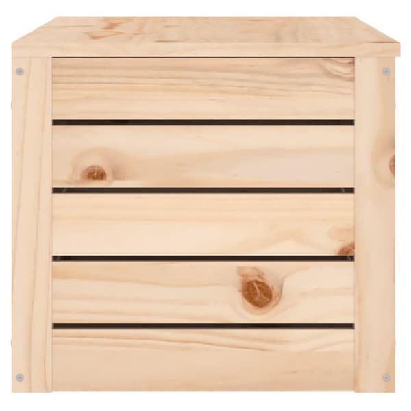 vidaXL Putekasse 89x36,5x33 cm heltre furu
