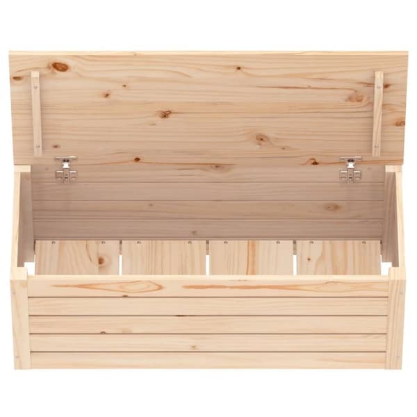 vidaXL Putekasse 89x36,5x33 cm heltre furu