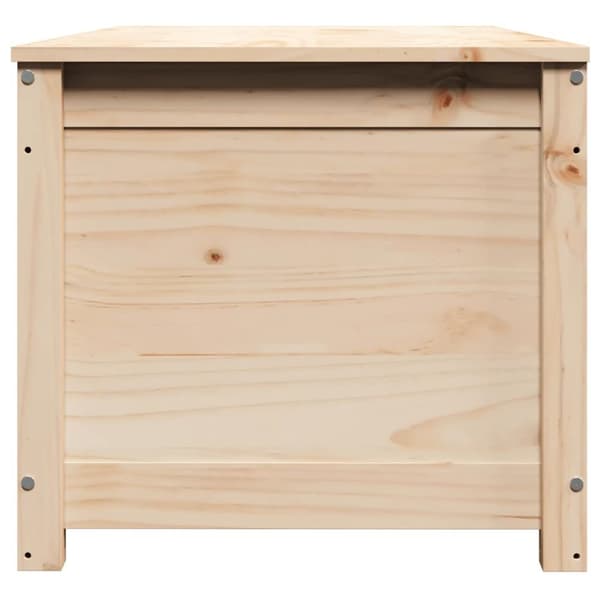 vidaXL Förvaringslåda 110x50x45,5 cm massiv furu