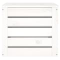 Miniatyrbilde 8 av 11: vidaXL Putekasse hvit 59,5x36,5x33 cm heltre furu
