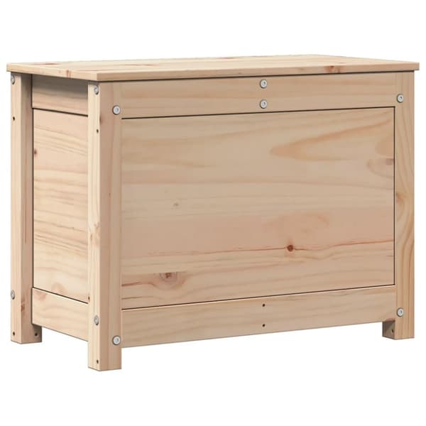 vidaXL Förvaringslåda 60x32x45,5 cm massiv furu
