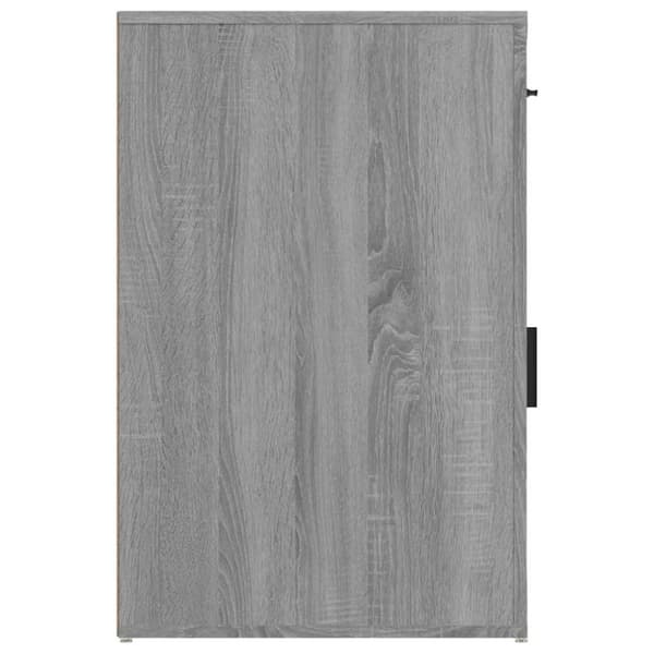 vidaXL Skrivebord grå sonoma 40x49x75 cm konstruert tre
