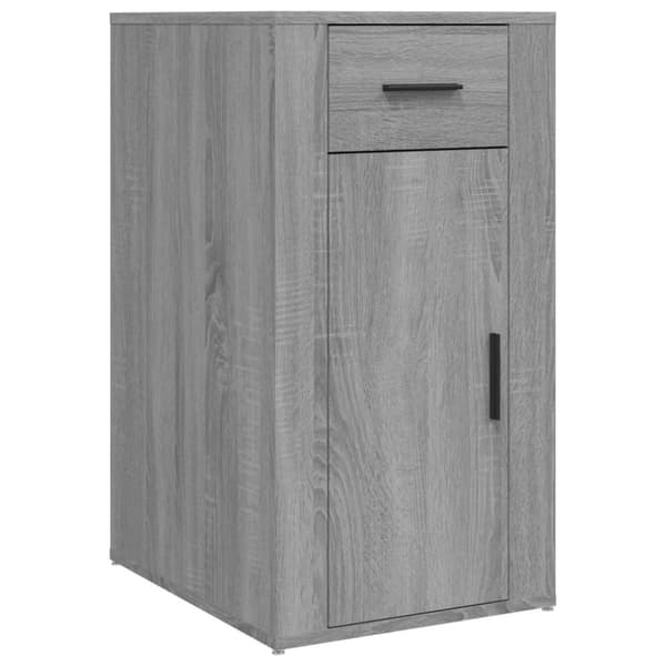 vidaXL Skrivebord grå sonoma 40x49x75 cm konstruert tre