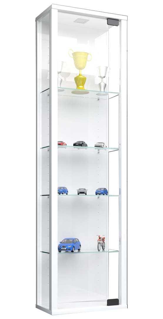 StanoMini glassmontre vegghengt 1 glassdør hvit.