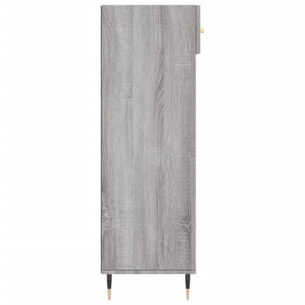 vidaXL skoreol 60x35x105 cm konstrueret træ grå sonoma-eg
