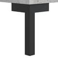Miniatyrbilde 8 av 11: vidaXL Skohylle betonggrå 60x35x105 cm konstruert tre