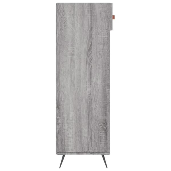 vidaXL skoreol 60x35x105 cm konstrueret træ grå sonoma-eg