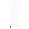 Miniatyrbilde 6 av 11: vidaXL Skohylle hvit 60x35x105 cm konstruert tre