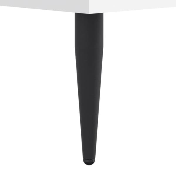 vidaXL skoreol 60x35x105 cm konstrueret træ hvid