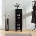 Miniatyrbillede 2 af 11: vidaXL skoskab 30x35x105 cm konstrueret træ sort