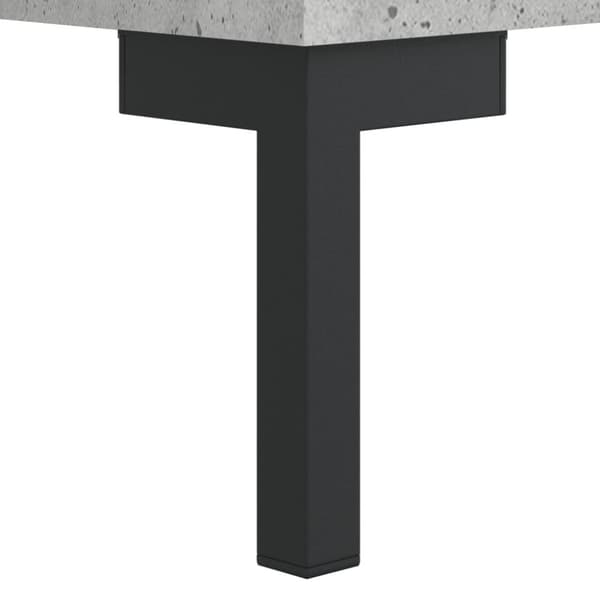 vidaXL skoreol 30x35x105 cm konstrueret træ betongrå