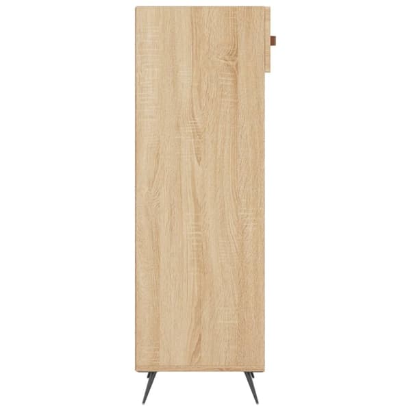 vidaXL skoreol 30x35x105 cm konstrueret træ sonoma-eg
