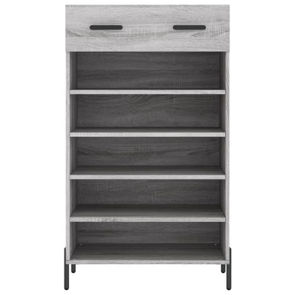 vidaXL skoreol 60x35x105 cm konstrueret træ grå sonoma-eg