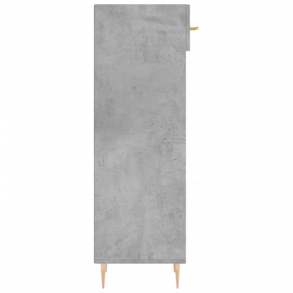 vidaXL skoreol 30x35x105 cm konstrueret træ betongrå