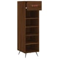 Miniatyrbilde 3 av 11: vidaXL Skohylle brun eik 30x35x105 cm konstruert tre