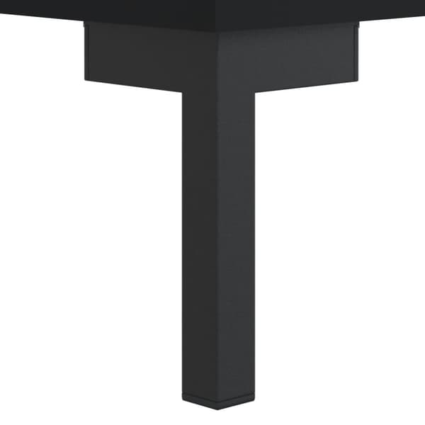 vidaXL Kenkäkaappi musta 30x35x105 cm tekninen puu